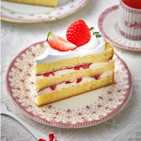 딸기 생크림 케이크