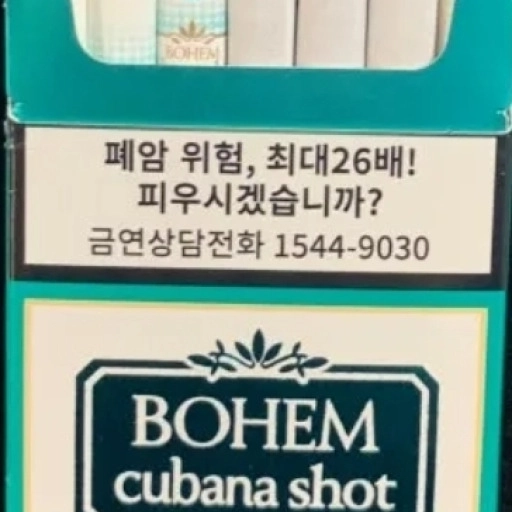 멘솔 보헴 쿠바나 샷